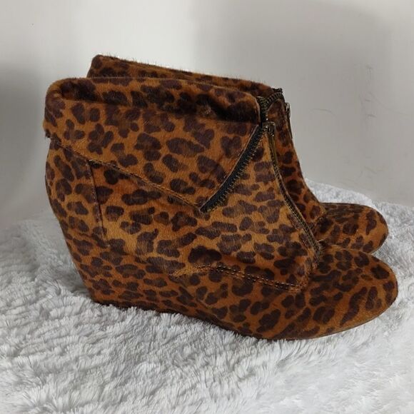 Sugar Shoes - Sugar Faux Fur Leopard Booties